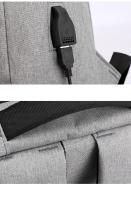 Mochila de negocios para hombre, versión coreana, bolsa de viaje de moda, mochila informal para estudiantes, minimalista y a la - details 22