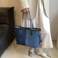 Bolso de Denim Versátil 2025 Moda de Alta Sensación para Mujeres Bolso Grande de Hombro Oblicuo - details 5