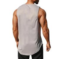 Summer Tank Top Mens Gym Fitness Training Clothing Quick Dry Silm Fit Bodybuilding Sleeveless Shirts Men Fashion Basketball Vest - details 11