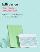 Funda magnética con teclado en español para Samsung Tab A8, cubierta de ratón inalámbrico con Bluetooth para S6 Lite, 10,4 ", S7/S8, 11", S7/S8 Plus, 12,4" - details 5