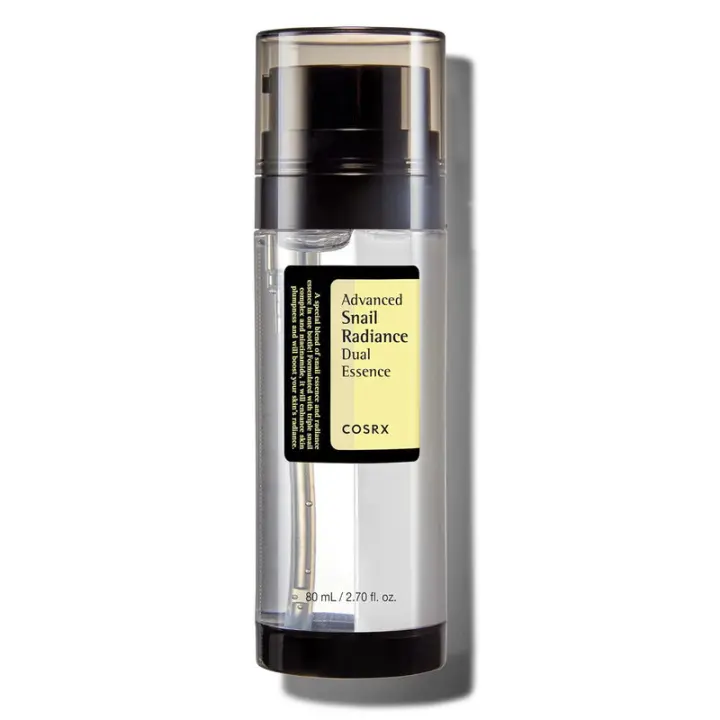 COSRX Niacinamida 5% + Mucina de Caracol 74% Esencia Dual, Suero Facial Antienvejecimiento Regalos opacos para el Día de la Madre para mamá, Piel Sensible, No - 1