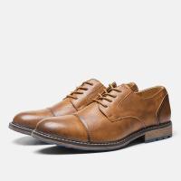 Zapatos casuales de negocios tendencia retro zapatos de cuero de gran tamaño - details 59