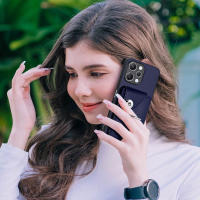 Funda de cuero tipo billetera para Samsung Galaxy S24, S23, S22, Ultra Plus, S21, FE, S20 Lite, carcasa anticaída para tarjetas, con correa para soporte de anillo - details 6