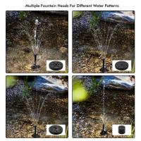 Kit de potencia de 1,4 W, bomba de Panel Solar para jardín, piscina, fuente de agua, baño interior para pájaros al aire libre - details 7
