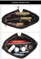 Bolso cruzado de cuero suave para mujer, bandolera informal de lujo, de diseñador, novedad de 2023 - details 9
