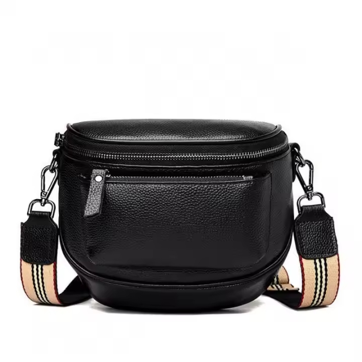 Bolsos de hombro de cuero genuino de diseñador para mujer, bolso de mano de lujo de piel de vaca, bolsos de mensajero para mujer - 1