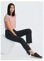 Blusa holgada sin costuras para mujer, Top corto de manga corta para Yoga, correr, Fitness, gimnasio, secado rápido - details 21