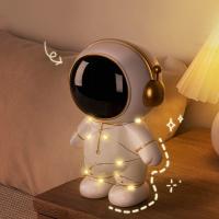 Hucha de Ahorro Astronauta Caja de Almacenamiento de Monedas de Niños Inagarcable con Luces - details 6