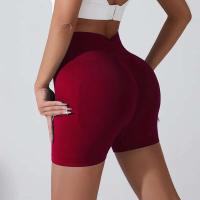 Shorts Deportivos de Yoga para Mujeres Ouwu Leggings Morados, Cintura Alta, Levantamiento de Glúteos, Secado Rápido para Correr - details 6
