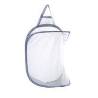 Cesta de Lavandería Plegable Cesto de Almacenamiento de Ropa Sucia Gran Capacidad Bolsa de Malla para Ropa Organizador de Baño para Lavandería - details 2