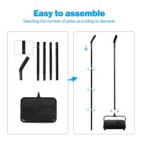 Mopa Limpiadora de Alfombras y Papel para Hogar y Oficina BOOMJOY Material Plástico Hecha en China con Cepillo de Atajo - details 4