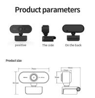 Minicámara Web 4K USB para ordenador, Webcam para PC, portátil, transmisión en vivo, Full HD, 1080P, para trabajar con micrófono y trípode - details 28
