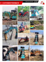 Excavadora de orugas de 1 tonelada Tier4 Final para operaciones de cría de animales - details 6