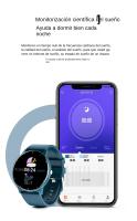Reloj inteligente para hombres: llamadas, frecuencia cardíaca, sueño, clima, deportes, pantalla táctil y larga duración de bater - details 10
