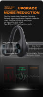 Auriculares de Conducción Ósea IPX8 Impermeables Deportivos Inalámbricos Bluetooth 5.4 con Sonido HiFi Estéreo Ideal para Natación - details 7