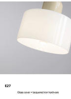 Lámpara Colgante De Vidrio Retro Europeo Para Dormitorio Y Barra De Restaurantes Estilo Moderno Luz LED Fuente De Alimentación AC 90-260V - details 2