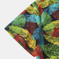 Camisa de manga corta para hombre, Camisa ajustada con estampado de flores fragmentadas, serie CS, primavera y verano, 2024 - details 20
