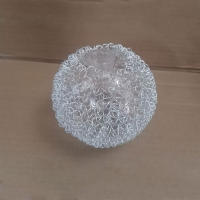 Reemplazo de pantalla de vidrio G9 transparente, globo, alambre de aluminio, Agujero exterior de 20mm, cubierta de bombilla G9 para soporte de enchufe de tornillo de 2cm - details 3