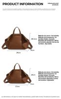 Bolso de Primavera para Mujer Bolso de Mano de Cuero de Un Solo Hombro Oblicuo - details 5