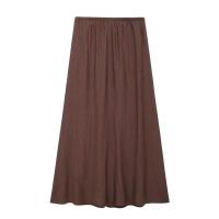 BUNO-traje de falda para mujer, Tops sin mangas con lazo y cuello en V, faldas Midi con cordón, Conjuntos Casuales de alta calle, moda - details 4