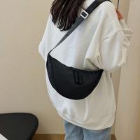 Bolso cruzado Hobo de nailon Simple, bolso de Color sólido, bolso de media luna, bolso de viaje para las axilas, bolsos de un solo hombro para niñas - details 12