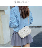 Tendencia Femenina 2025 Nuevo Bolso de Hombro y Bandolera con Cadena y Rombo para Uso Diario - details 6
