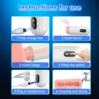 Succionador automático de pene para hombre, Copa mamada, equipo de masturbación, máquina eléctrica, juguete sexual - details 2