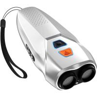Dispositivo de parada de ladridos de entrenamiento ultrasónico, sonda dual, alta potencia, portátil, controlador de perros, largo alcance, recargable, LED, flash - details 1