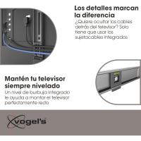 5405 Soporte TV Extremadamente Plano para TV de 32 a 77 Pulgadas, Peso máx. de 75 kg, Soporte de TV máx. VESA 400x400, Compatibilidad Universal, Distancia a la Pared Solo 1,5 cm - details 13