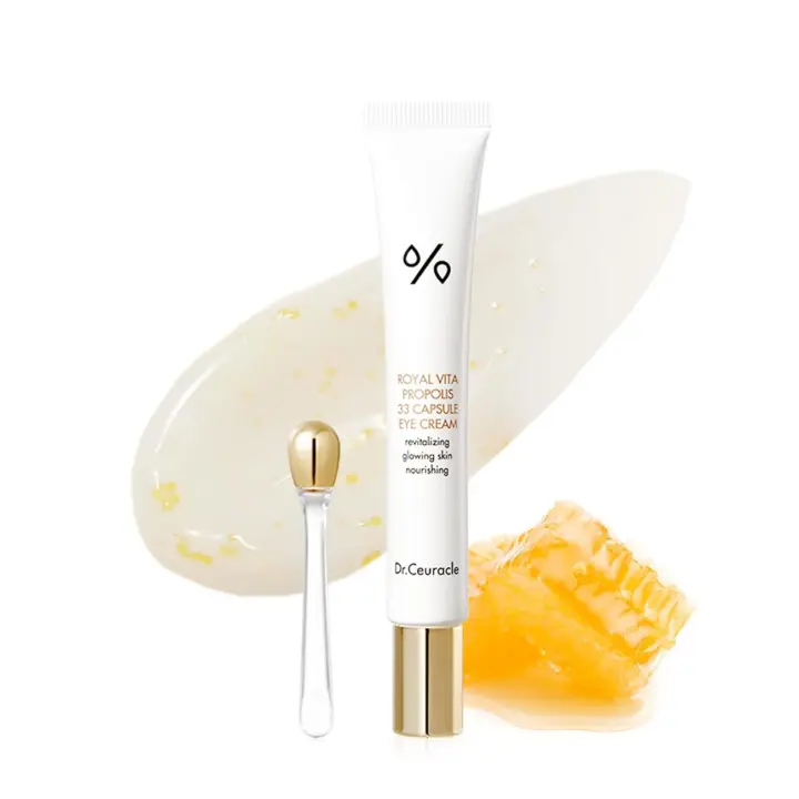 Hot Dr.Ceuracle de leegeehaam Royal Vita Propolis 33 cápsulas de crema con aplicador (20 ml / 0,67 fl. oz.) - Calmante e hidratante para los ojos. - 1