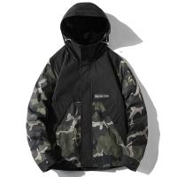 Chaqueta de Camping Casual para Hombres Abrigo con Capucha a Prueba de Viento - details 4