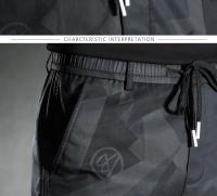 Camouflage Men Spring and Autumn Thin New Slim-fit Korean Version Elastic Waist Fashion Trend Bunched Feet Cargo Pants - details 22