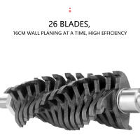 Fresadora de hormigón 1200 W 3000 R/min con 26 hojas, bolsa de transporte, lijadora de hormigón, para pared, yeso, mortero - details 8