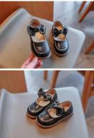 Zapatos pequeños de cuero para niña, zapatillas planas con lazo, de princesa, cómodas, para caminar, para primavera, 2024 - details 4