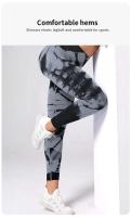Pantalones de Yoga Sin Costuras de Cintura Alta Monos Deportivos de Entrenamiento con Lift de Cadera para Mujeres Centros de Fitness - details 3