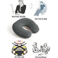 Almohada de viaje en forma de U, almohada de cuello para viajar, almohada de avión para dormir, 1 unidad - details 3
