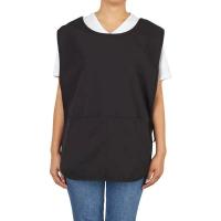 Uniforme herramienta de limpieza chaleco delantal sin mangas poliéster capa de peluquería Color sólido conveniente chaleco delantal hombres - details 2