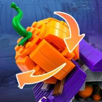Halloween Creative Building Blocks Game, Halloween Hut, Ghost House, Pumpkin House, Decorative Brick Set, Toys, Birthday Party G - details 14