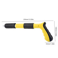 Pistola de Clavos de Aire Silenciosa Penetración Fuerte Operación Manual con Kit de Accesorios - details 20
