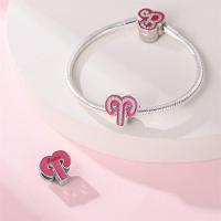 Dijes CláSicos Originales, Plata De Ley 100%, Con Las 12 Constelaciones De Aries Y Piscis, Aptos Para Pulseras De 3 Mm, JoyeríA Artesanal Para Mujer, Regalo De Fiesta De CumpleañOs - details 2