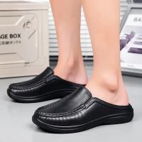 Zapatos De Chef Para Hombre, Zapatillas De Negocios, Cubierta Impermeable Para El Dedo Del Pie, Zapatillas Diarias De Talla Grande 39-46, Mocasines, Zapatos De Cocina A Prueba De Aceite - details 21
