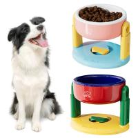 Cuenco de alimentación para gatos tipo ventosa, 3 velocidades, altura ajustable, protege la columna Cervical, cuenco para gatos con soporte desmontable - details 6