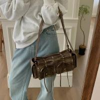 Bolso de Hombro de Cuero PU con Remaches de Lujo Diseño Distintivo de Moto y Biker para Mujeres - details 15