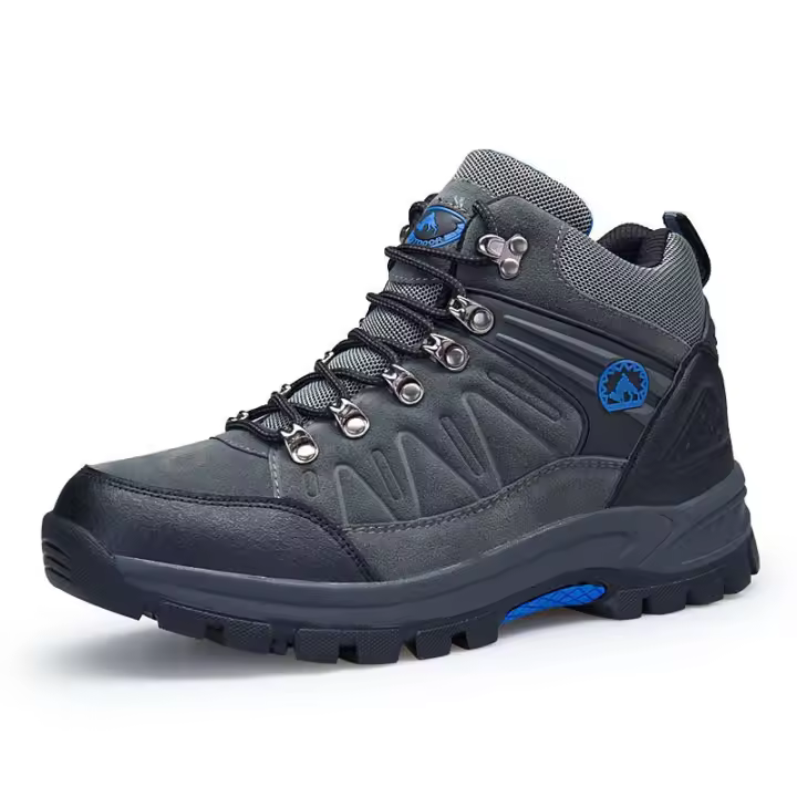 Zapatos de senderismo al aire libre para hombres, zapatos deportivos impermeables de alta calidad, Otoño e Invierno - 1