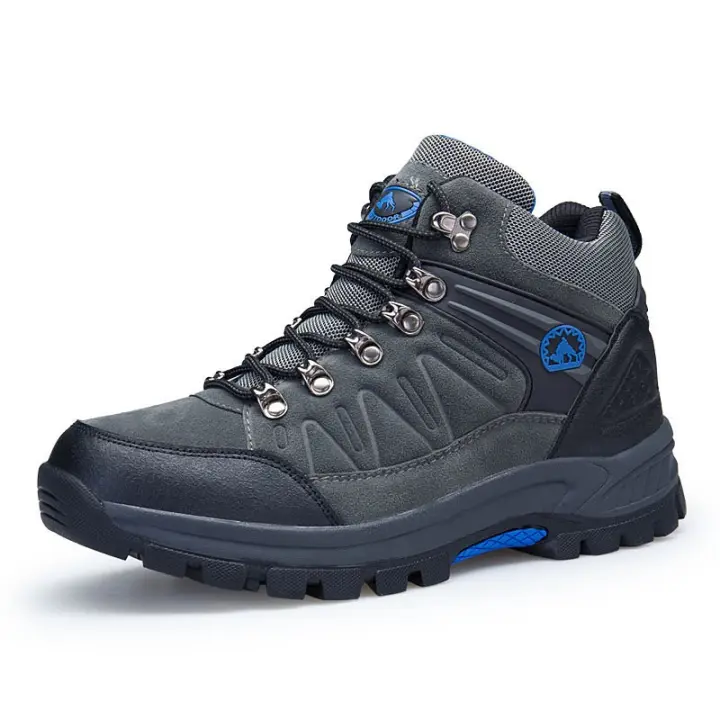 Zapatos de senderismo al aire libre para hombres, zapatos deportivos impermeables de alta calidad, Otoño e Invierno - 1