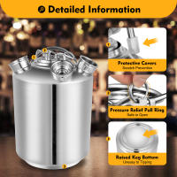 Máquina de limpieza de barriles de cerveza contenedor de limpieza de barriles 10l para el sistema de distribución keg - details 2