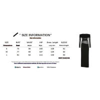 BUNO-vestidos largos con hombros descubiertos, vestido de cena negro con malla transparente, trajes de cumpleaños elegantes y sexys - details 0