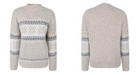 Suéter de cuello alto Medio para mujer, prendas de punto de copos de nieve de Navidad, jersey de cuello redondo, moda de invierno, 2024 - details 11