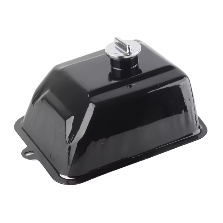 Tanque de Gas combustible de hierro con tapa cromada, sin fugas de aceite para 150cc, 200cc, 250cc, ATV, Quad, 4 ruedas - 1