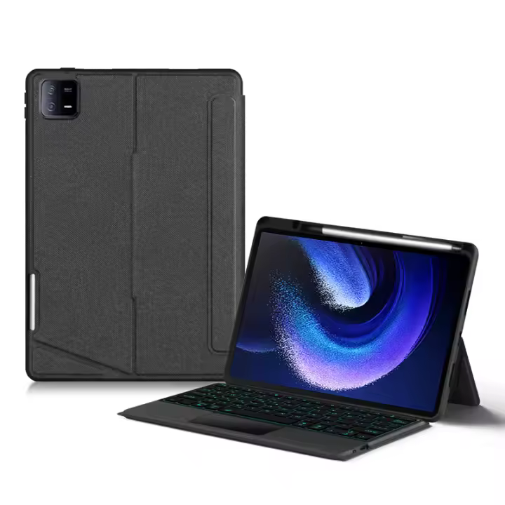 Funda para Xiaomi Mi Pad 6 Pro, 11 pulgadas, Teclado retroiluminado, Teclado español, 2023 - 1